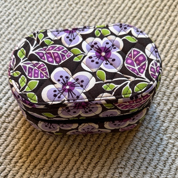 Vera Bradley Floral Travel Bag Set - Purple, Green, Pink - Picture 6 of 9